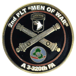 A, 3rd Battalion, 320th Field Artillery Regiment "Men Of War", 1 15/16"