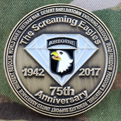 101st Airborne Division (Air Assault), 72nd Annual Reunion, 75th Anniversary, Type 1