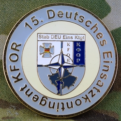 15. Deutsches Einsatzkontingent KFOR - 15. German contingent KFOR, Type 1