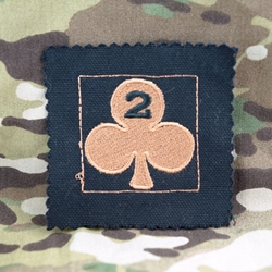 Helmet Patch, 2nd Battalion, 327th Infantry MultiCam®