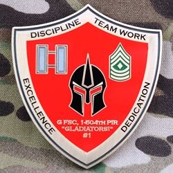 G FSC, 1st Battalion, 504th Parachute Infantry Regiment (PIR), Type 1