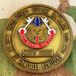 561st Corps Support Battalion "BEST SERVING THE BEST", Type 5