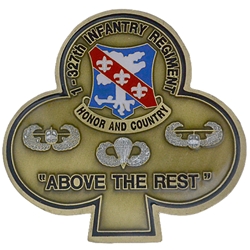 1st Battalion, 327th Infantry Regiment “Above The Rest”(♣), Type 3