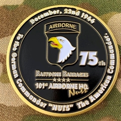 101st Airborne Division (Air Assault), 75th Anniversary, Bastogne Barracks, Type 1