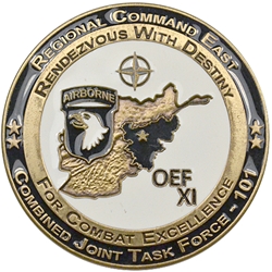 101st Airborne Division (Air Assault), CJTF-101, Regional Command East, Commanding General, Type 6