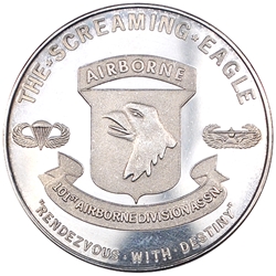 101st Airborne Division (Air Assault), 27th Annual Reunion, Silver, Type 1