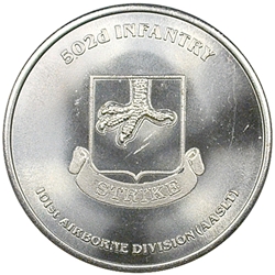 502nd Infantry Regiment, "Strike",  Type 1