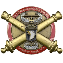 Tomahawks, 4th Battalion, 320th Field Artillery Regiment "Guns Of Glory", Type 10