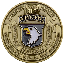 101st Airborne Division (Air Assault), Division Commander, Iraq Saudiarabia, 1 15/16", Type 3