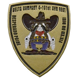 Delta Company, 4th Battalion, 101st Aviation Regiment "Fix'em or Die!" (▲), Type 2