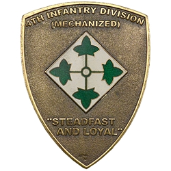 4th Infantry Division, Steadfast and Loyal, ADC (S), Type 1