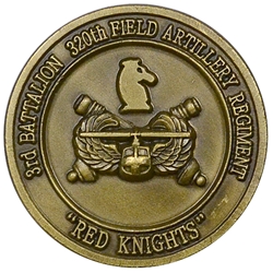 3rd Battalion, 320th Field Artillery Regiment "Red Knights", 1 9/16"