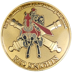 3rd Battalion, 320th Field Artillery Regiment "Red Knights", LTC INMAN, Type 4