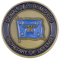 Secretary of Defense, Donald Henry Rumsfeld, Type 2, Reproduction (Copy)