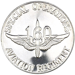 160th Special Operations Aviation Regiment (Airborne), Silver, Type 10