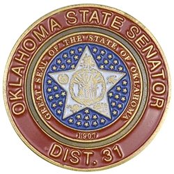 State Senator Don Barrington, Oklahoma, Dist 31, Type 1