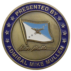 Chairman, Joint Chiefs of Staff, 17th Admiral Michael (Mike) Mullen, Type 9