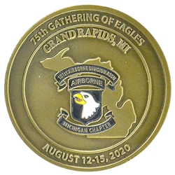 101st Airborne Division (Air Assault), 75th Annual Reunion, Type 1