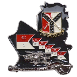 1st Squadron, 61st Cavalry Regiment, "Currahee Cav"(♠), Type 3