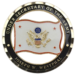 Under Secretary of the Army, Joseph W. Westphal, Type 1