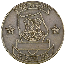 Task Force, 2nd Battalion, 327th Infantry Regiment “No Slack”(♣), Type 2