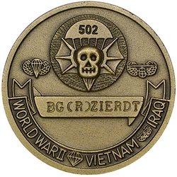 502nd Infantry Regiment, "Strike",  BG (R) Zierdt, Type 3