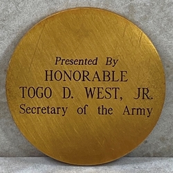 Secretary of the Army, 16th, Togo D. West Jr., Type 4