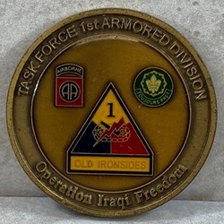 Task Force, 1st Armored Division ""Old Ironsides", Type 1