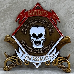 1st Squadron, 32nd Cavalry Regiment “Bandits” (♣)