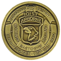 101st Airborne Division (Air Assault), Vietnam-Iraq, 1 7/16"