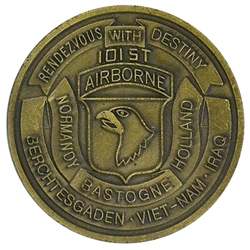 101st Airborne Division (Air Assault), Vietnam-Iraq, 1 1/2"