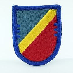 Beret Flash, STB, 4th BCT, 82nd Airborne Division, Merrowed Edge