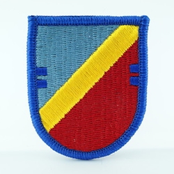 Beret Flash, STB, 4th BCT, 82nd Airborne Division, Merrowed Edge