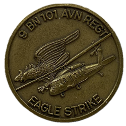 9th Battalion, 101st Aviation Regiment, "Eagle Strike" (▲), COL Merkt