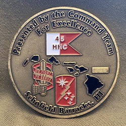 Headquarters and Headquarters Company, 45th Support Group, Schofield Barracks, Hawaii