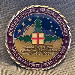 Western Regional Medical Command, Commanding General's Coin