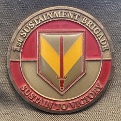 1st Sustainment Brigade, 1st Infantry Division, Commander & CSM