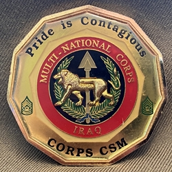 U.S. Multi-National Force-Iraq, Corps CSM