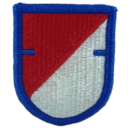 Beret Flash, STB, 2nd BCT, 82nd Airborne Division, Merrowed Edge