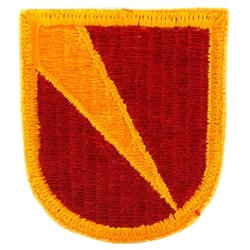 Beret Flash, 1st Battalion (Air Assault) 3rd Air Defense Artillery (V/S), Cut Edge