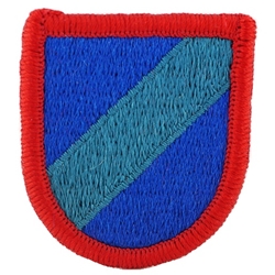 Beret Flash, STB, 3rd BCT, 82nd Airborne Division, Merrowed Edge