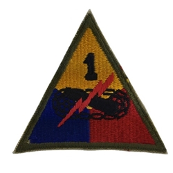 Patch, 1st Armored Division, Color